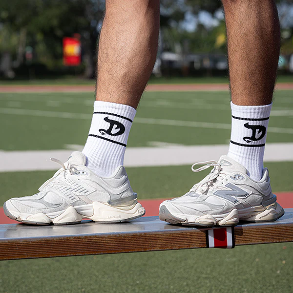 Calcetas Deportivas Dragon Pharma Socks Gym Único Blanco